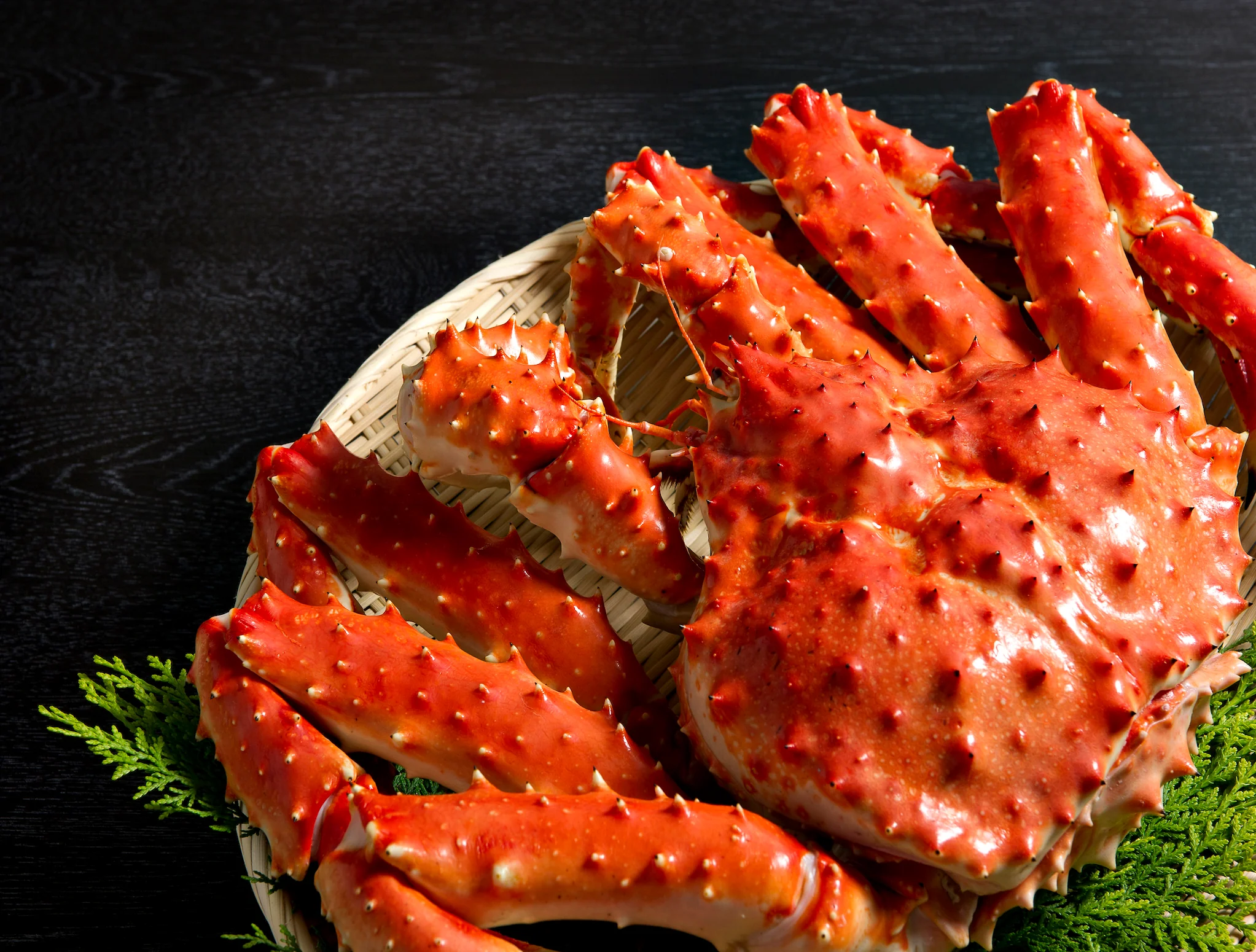 whole king crab