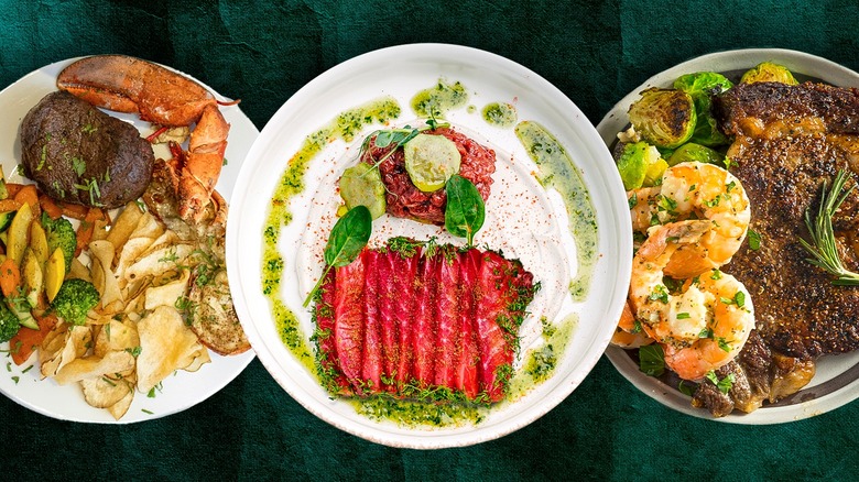 surf and turf dinner for two